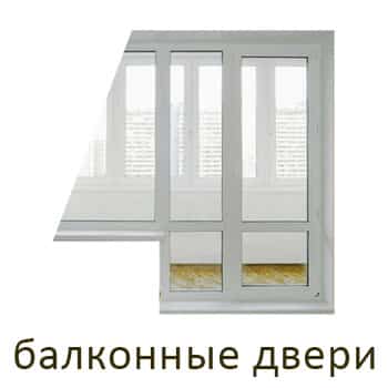 балконные двери ПВХ